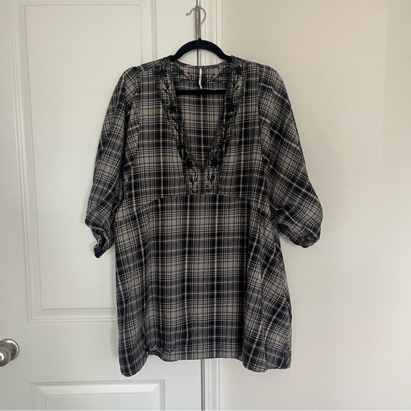 Free People Dresses & Skirts - Free People Plaid Dress